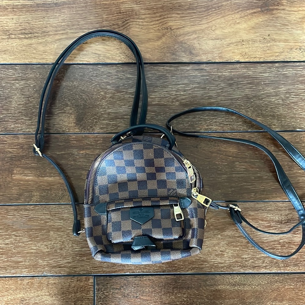Knock off LV mini backpack